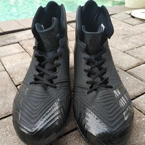 Adidas Freak Mid Carbon Black Football Cleats – Size 18 – New